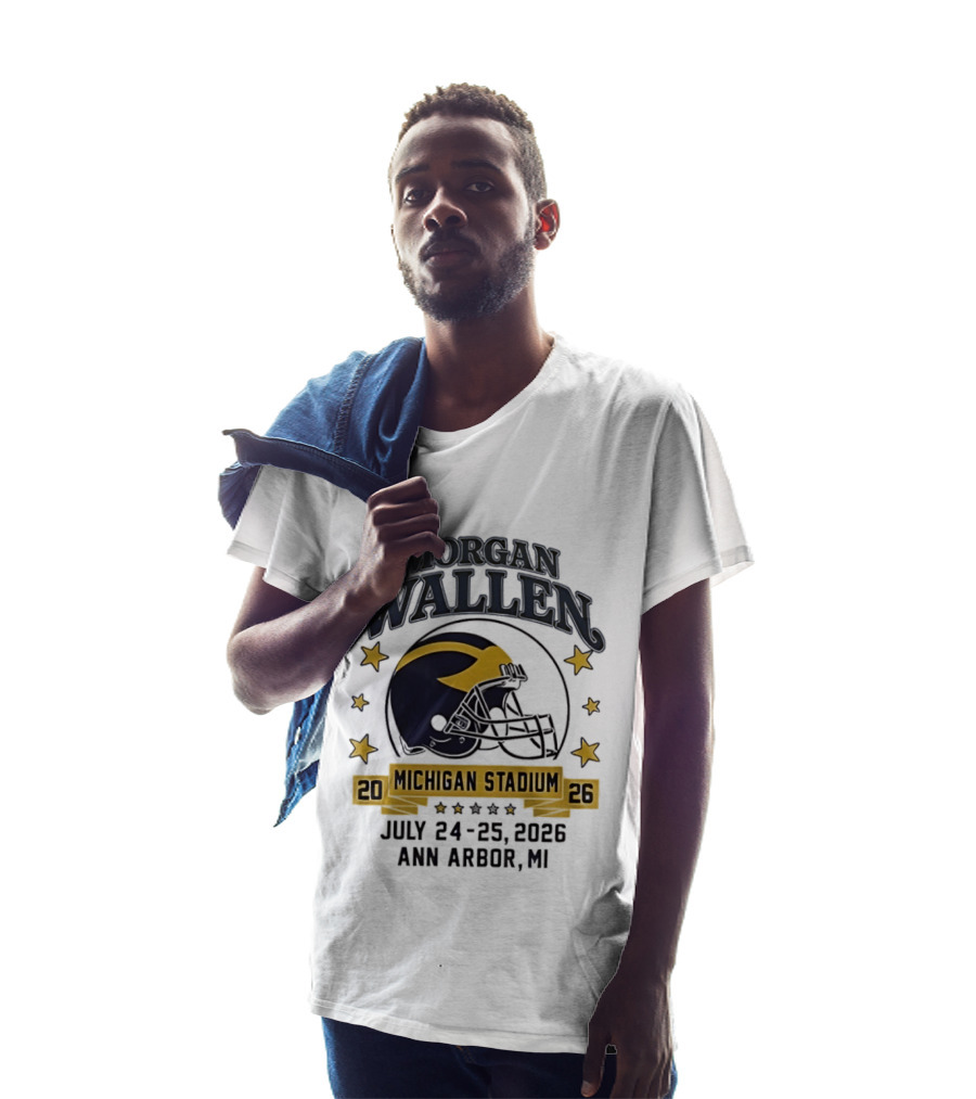 Morgan Wallen Michigan Stadium 2026 Ann Arbor July 24 25 T-Shirt
