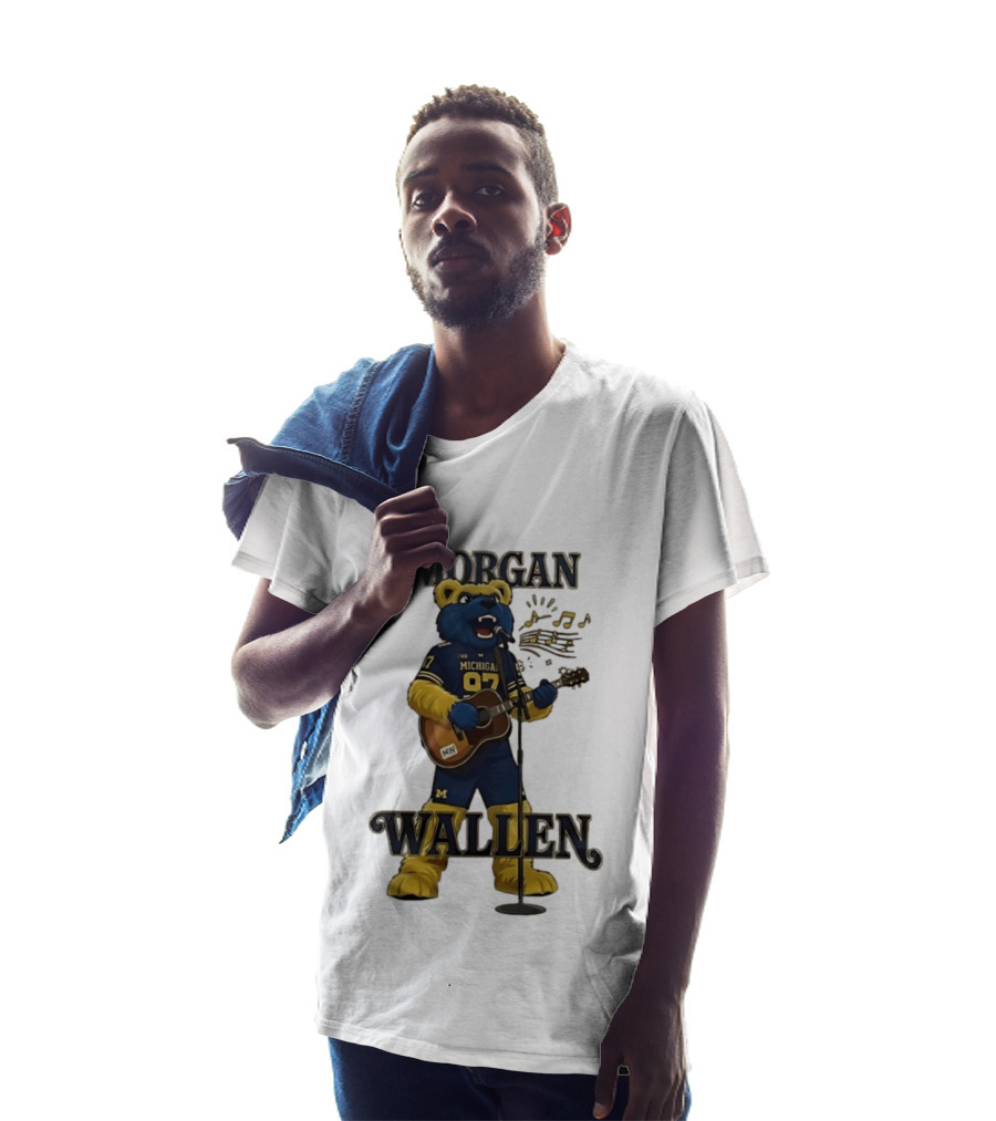 Michigan 97 Football Mascot Morgan Wallen Still The Problem Tour 2026 T-Shirt