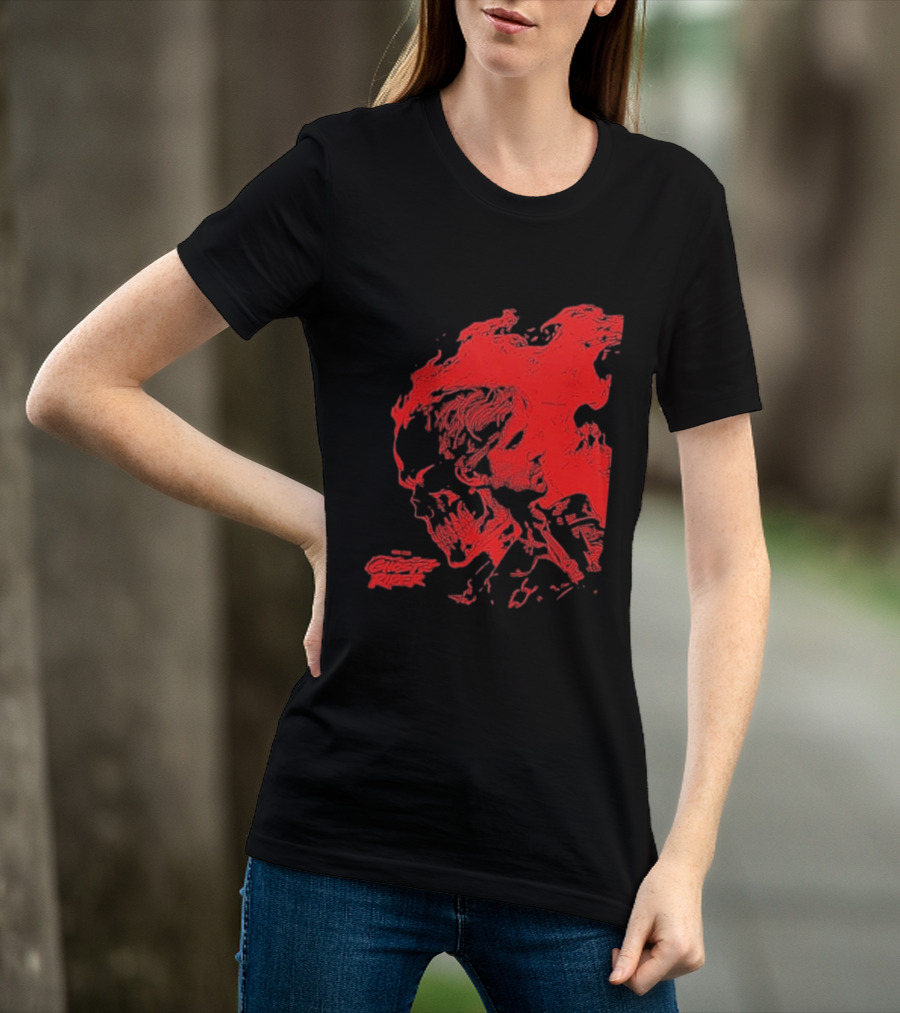Ryan Gosling Marvel Studios Ghost Rider 2028 Movie Skeleton Flame T-Shirt