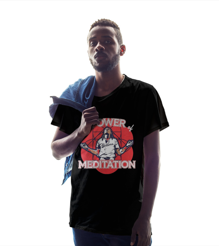 The Power Of Meditation CJ Abrams Washington Nationals T-Shirt