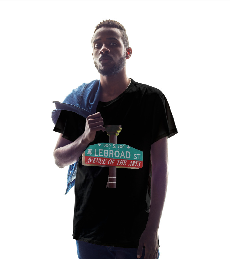 Lebron James Lebroad St Avenue Of The Arts Sixers 500 S 600 T-Shirt