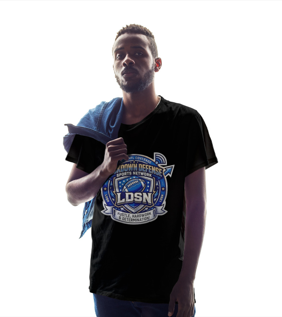 All 32 NFL Coverage Lockdown Defense Sports Network Hustle Hardwork Determination LDSN T-Shirt