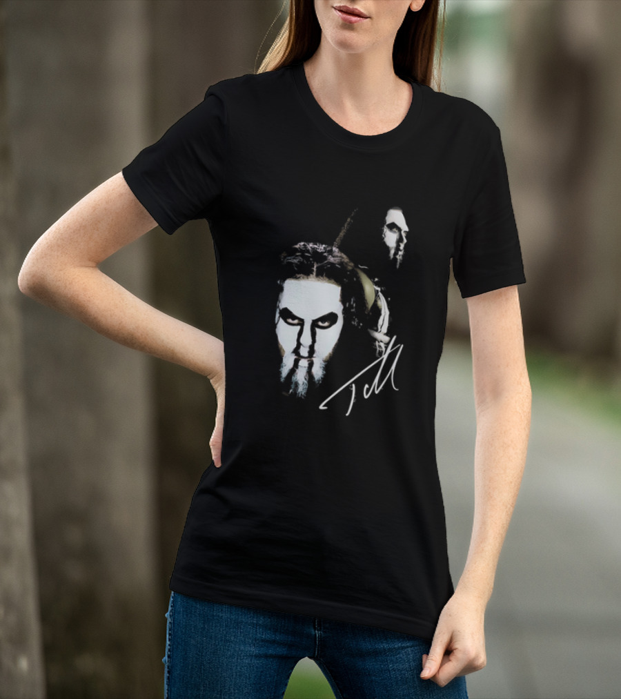 Luchasaurus Mask Illustration AEW Jell Signature T-Shirt