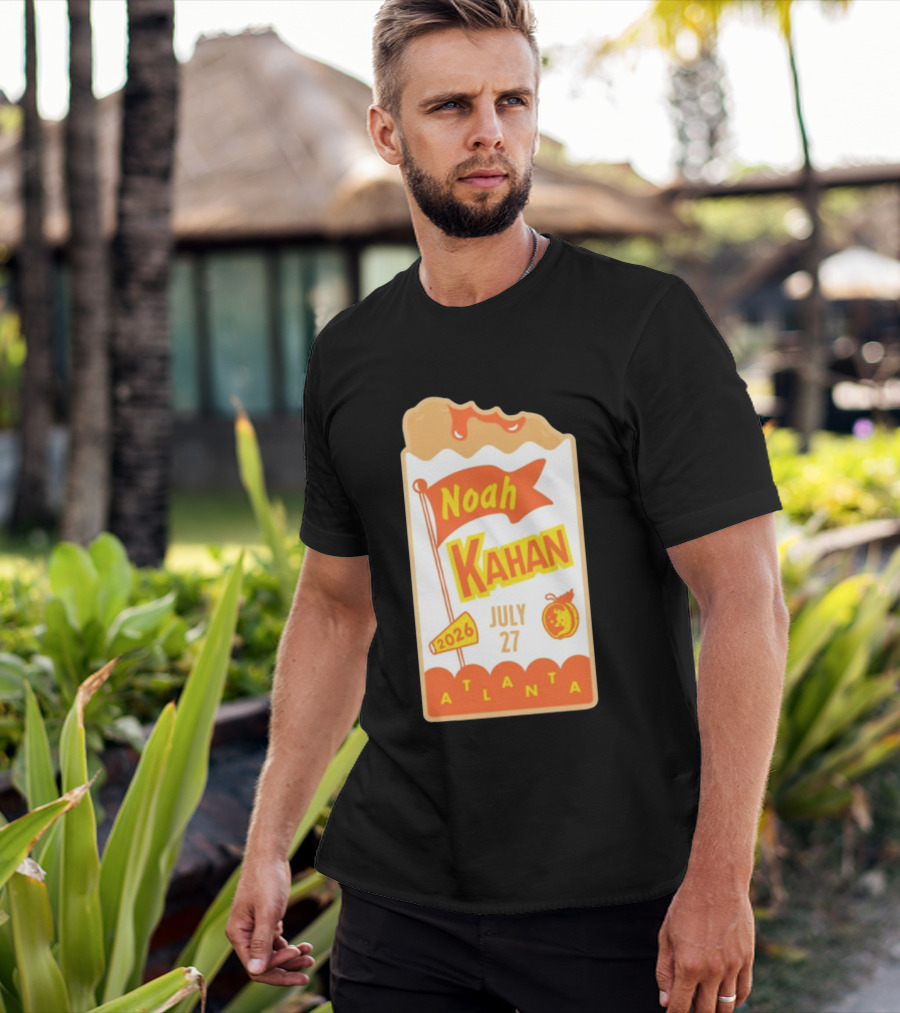 Noah Kahan Atlanta July 27 2026 Event T-Shirt