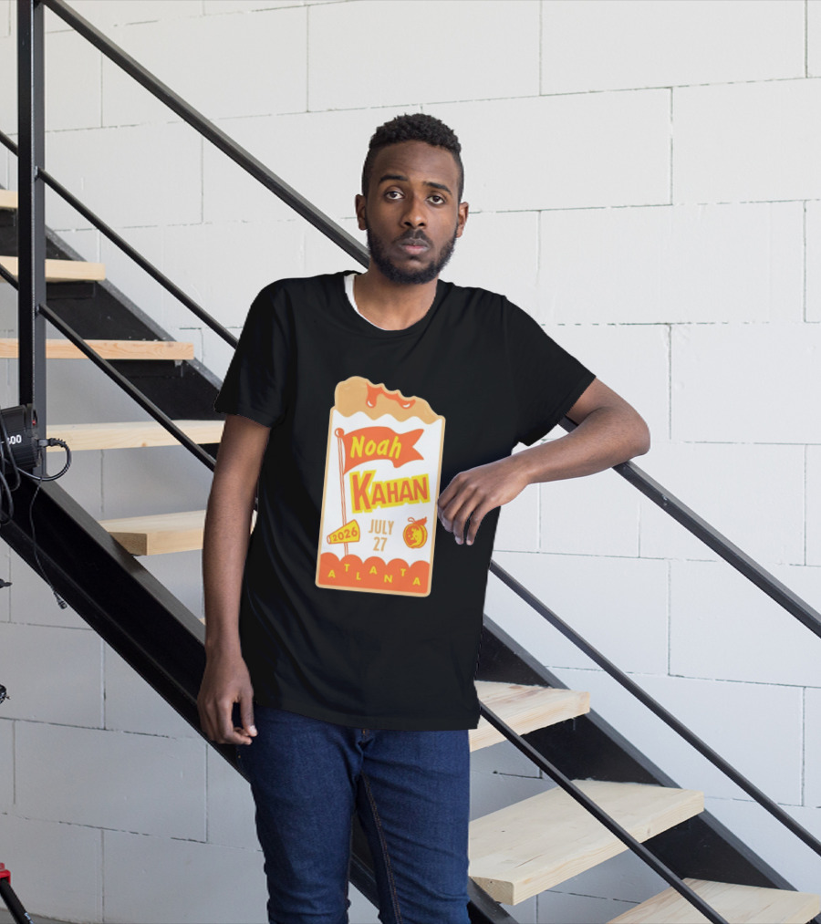Noah Kahan Atlanta July 27 2026 Event T-Shirt
