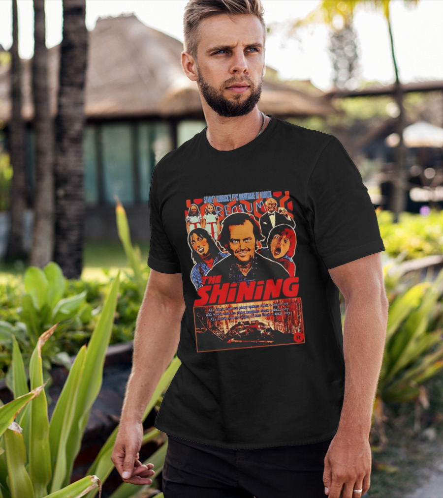 The Shining Stanley Kubrick Epic Nightmare Of Horror REDRUM T-Shirt