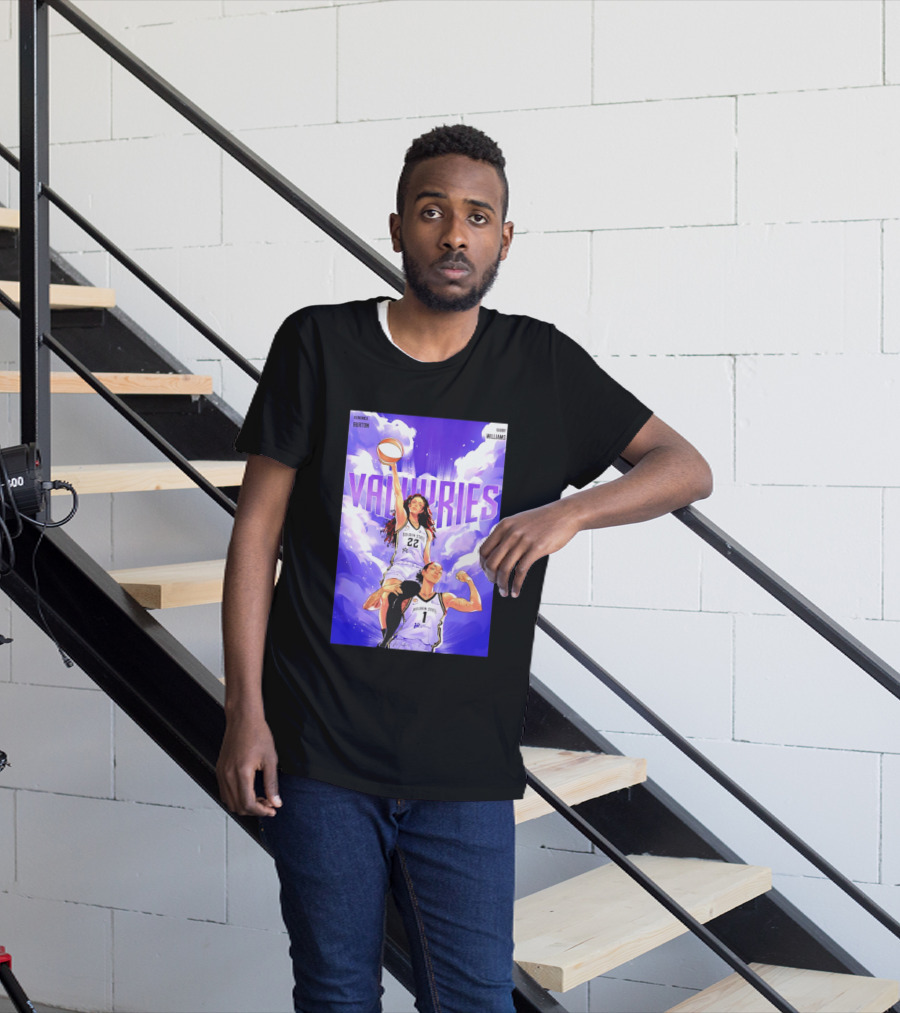 Veronica Burton Gabby Williams Golden State Valkyries Basketball Future T-Shirt