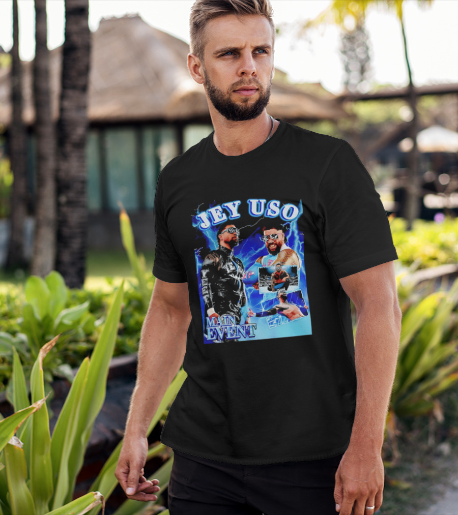 Jey Uso Main Event Yeet Energy Wrestling Highlights T-Shirt