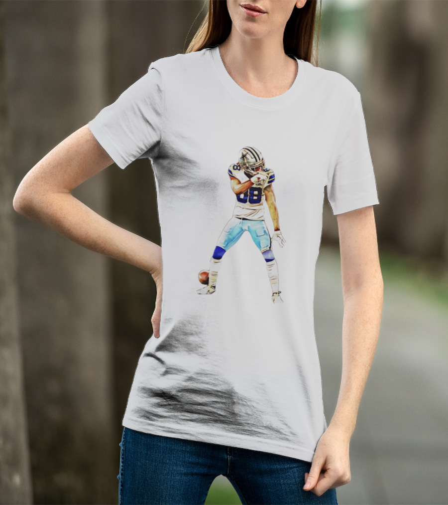Dallas Cowboys CeeDee Lamb Number 88 Celebration T-Shirt