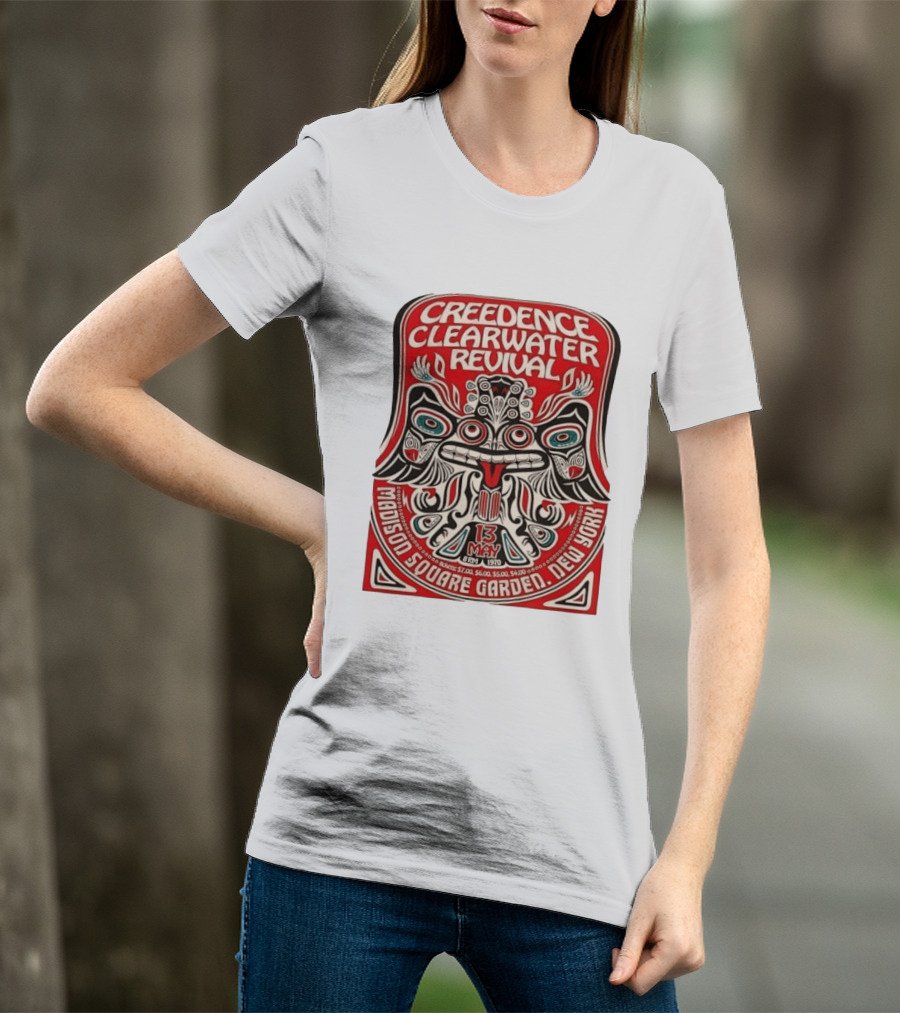 Creedence Clearwater Revival Madison Square Garden New York 13 May 1970 T-Shirt