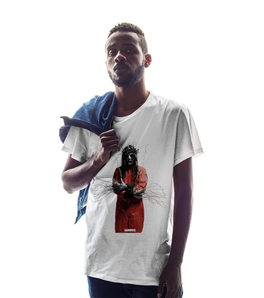 Hammer Joey Jordison Slipknot Red Jumpsuit Roots T-Shirt