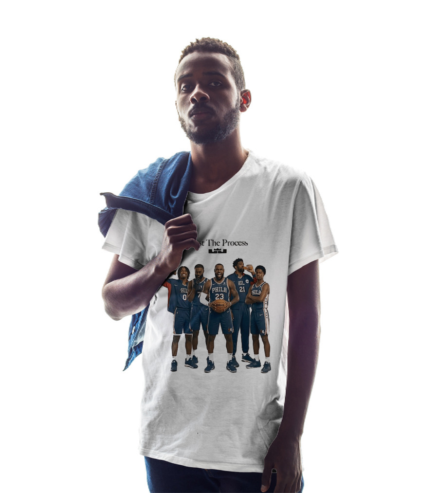 Trust The Process Philly Basketball Team Players T-Shirt