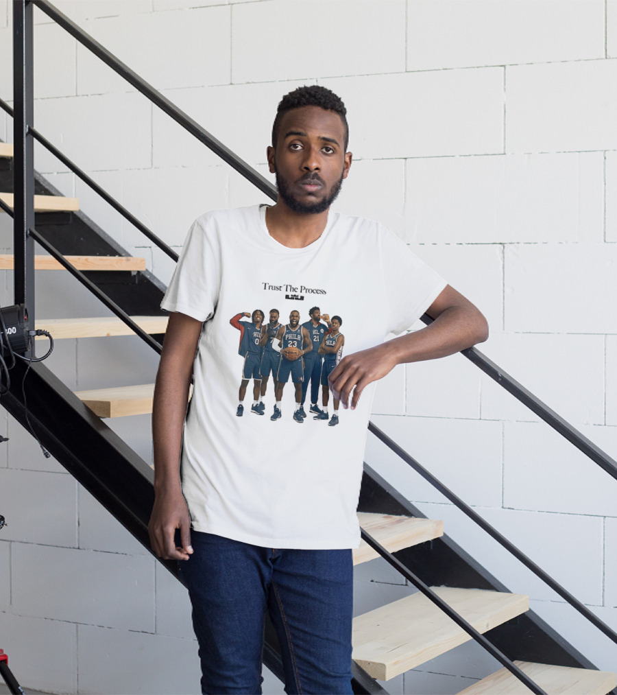 Trust The Process Philly Basketball Team Players T-Shirt