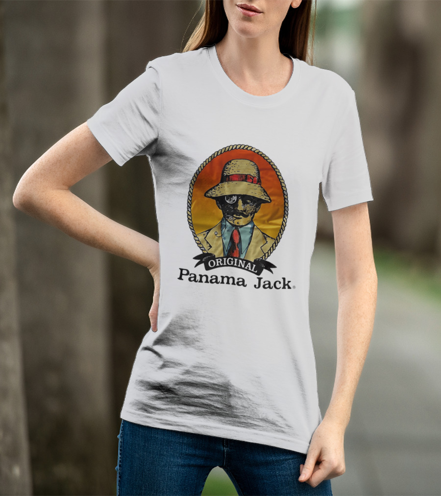 Original Panama Jack Man With Hat And Monocle T-Shirt