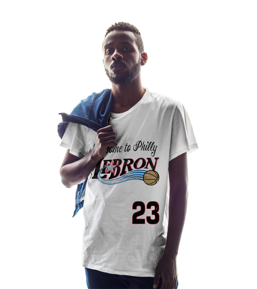 Welcome To Philly Lebron Basketball Number 23 T-Shirt