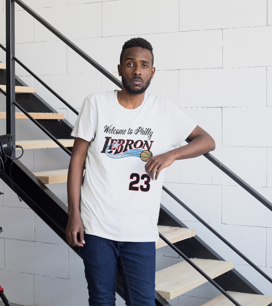 Welcome To Philly Lebron Basketball Number 23 T-Shirt