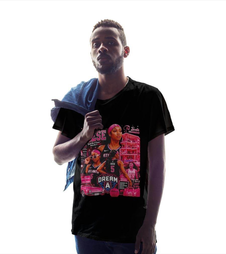 Angel Reese Barbie Dreamhouse Atlanta Dream Basketball Dawg Confidence Dominant T-Shirt