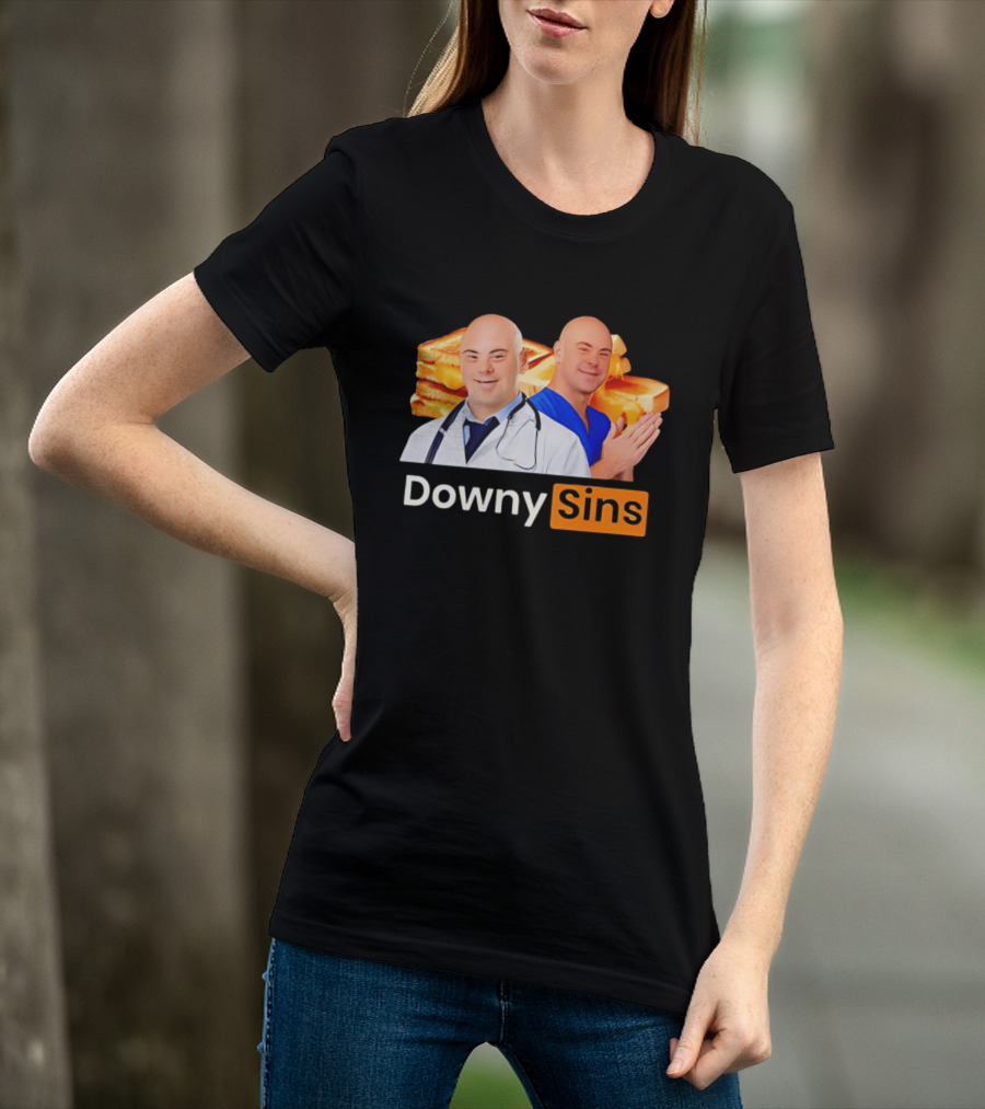 DownySins Meme Parody With Toast T-Shirt