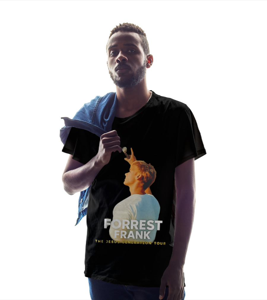 Forrest Frank The Jesus Generation Tour Microphone Pose T-Shirt