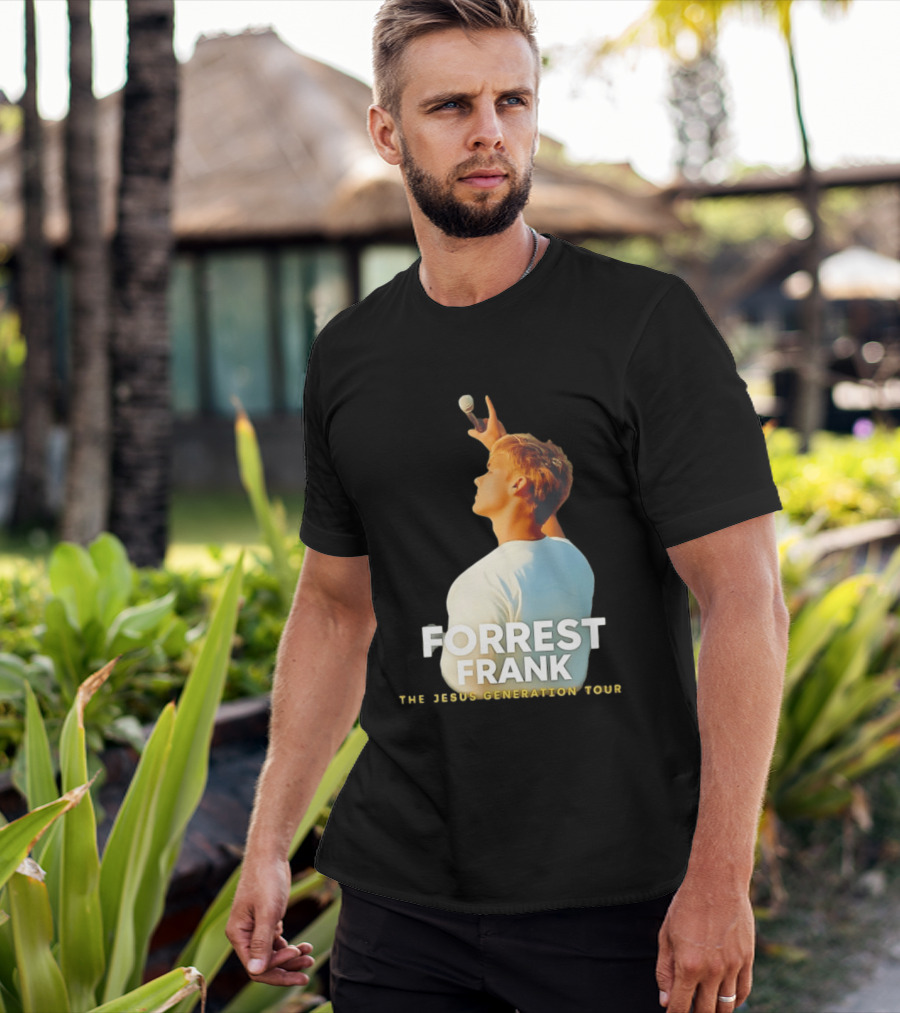 Forrest Frank The Jesus Generation Tour Microphone Pose T-Shirt