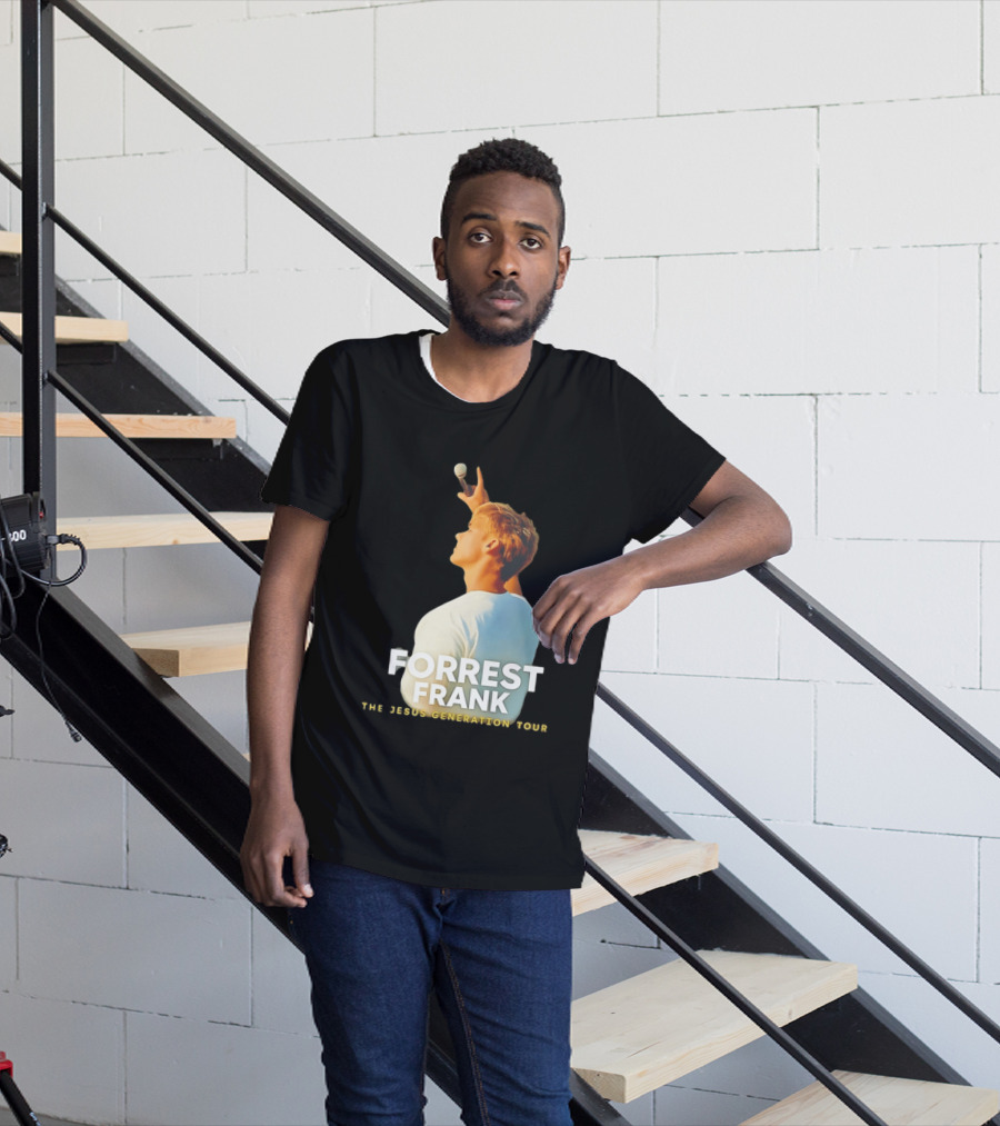 Forrest Frank The Jesus Generation Tour Microphone Pose T-Shirt