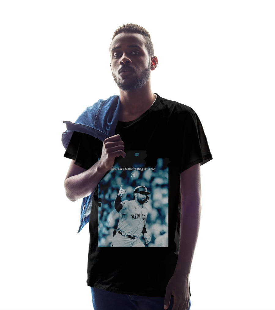 New York Yankees Float Like A Butterfly Sting Like A Bee T-Shirt