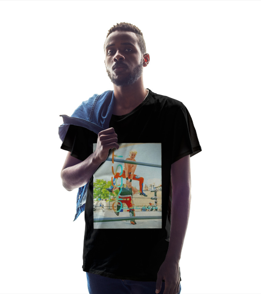 OKest Leapfrog In The World Wrestling Event Colorful Spectacle T-Shirt