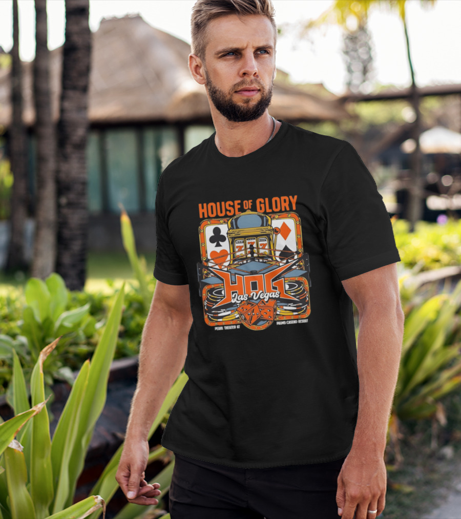 House Of Glory Las Vegas Pearl Theater Palms Casino Slot Machine Dice T-Shirt