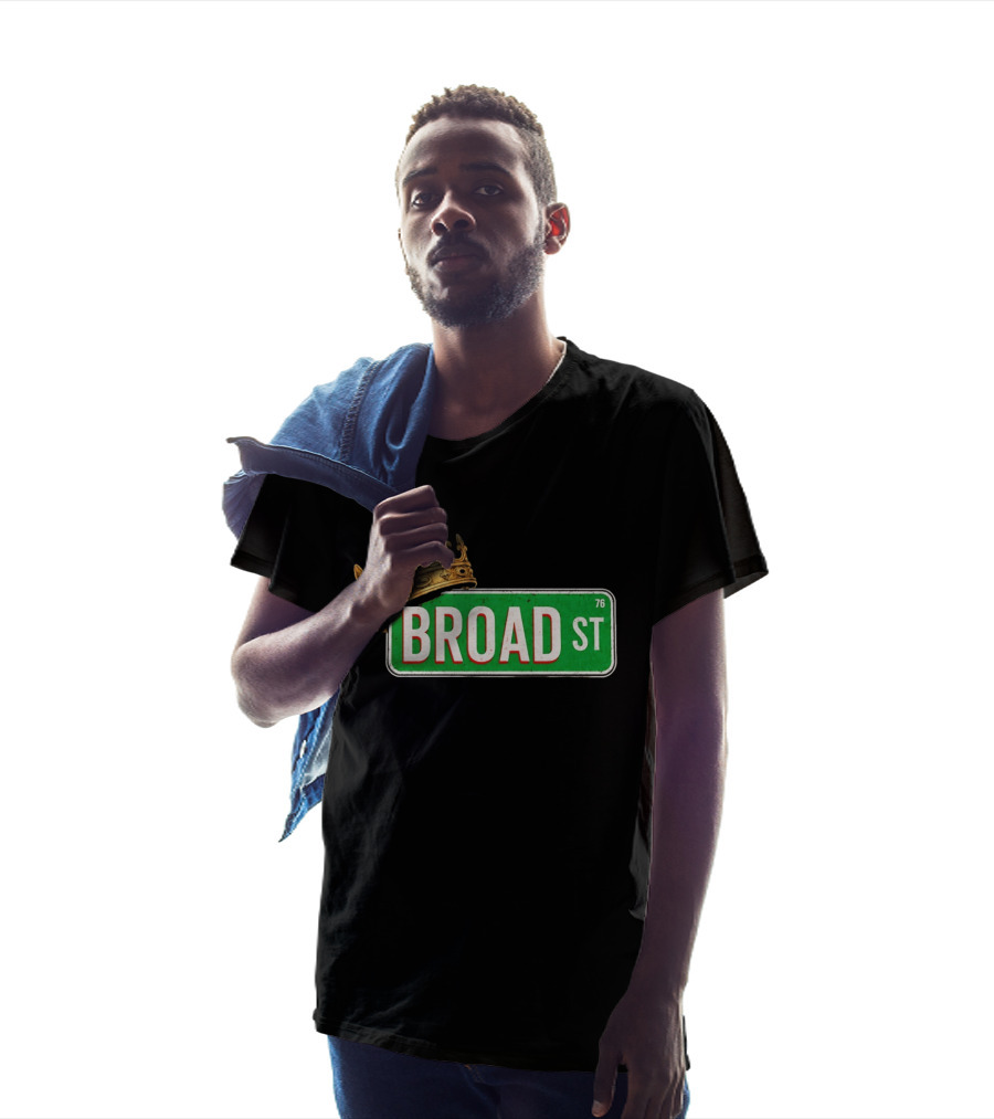 Philadelphia 76ers Broad Street 76 King Crown T-Shirt