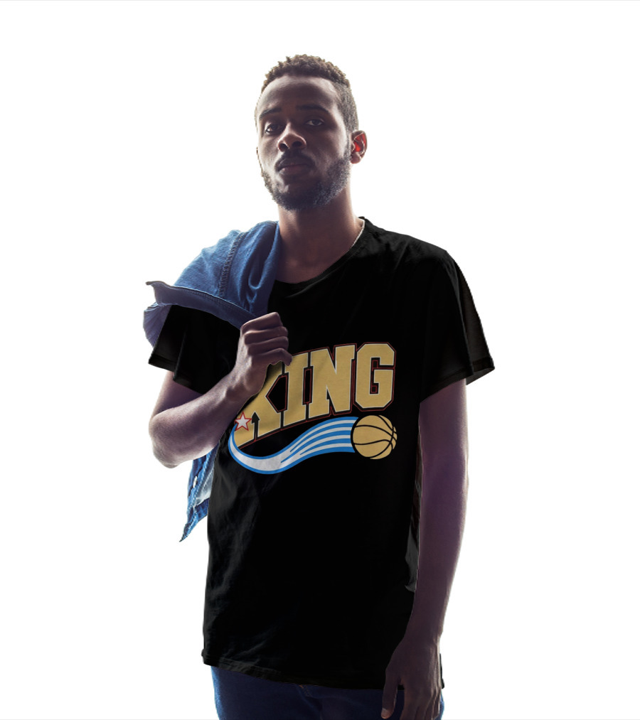 Philadelphia 76ers King Basketball Lebron James T-Shirt