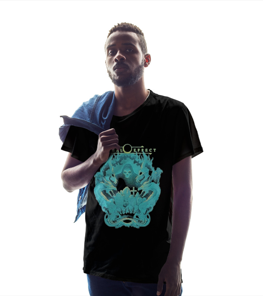 The Halo Effect Dragons Skull Fantasy T-Shirt