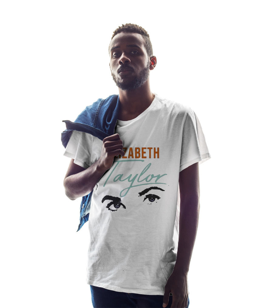Elizabeth Taylor Iconic Eyes And Signature T-Shirt