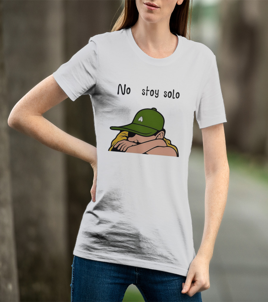 No Estoy Solo Anime Boy In Green Hat And Yellow T-Shirt
