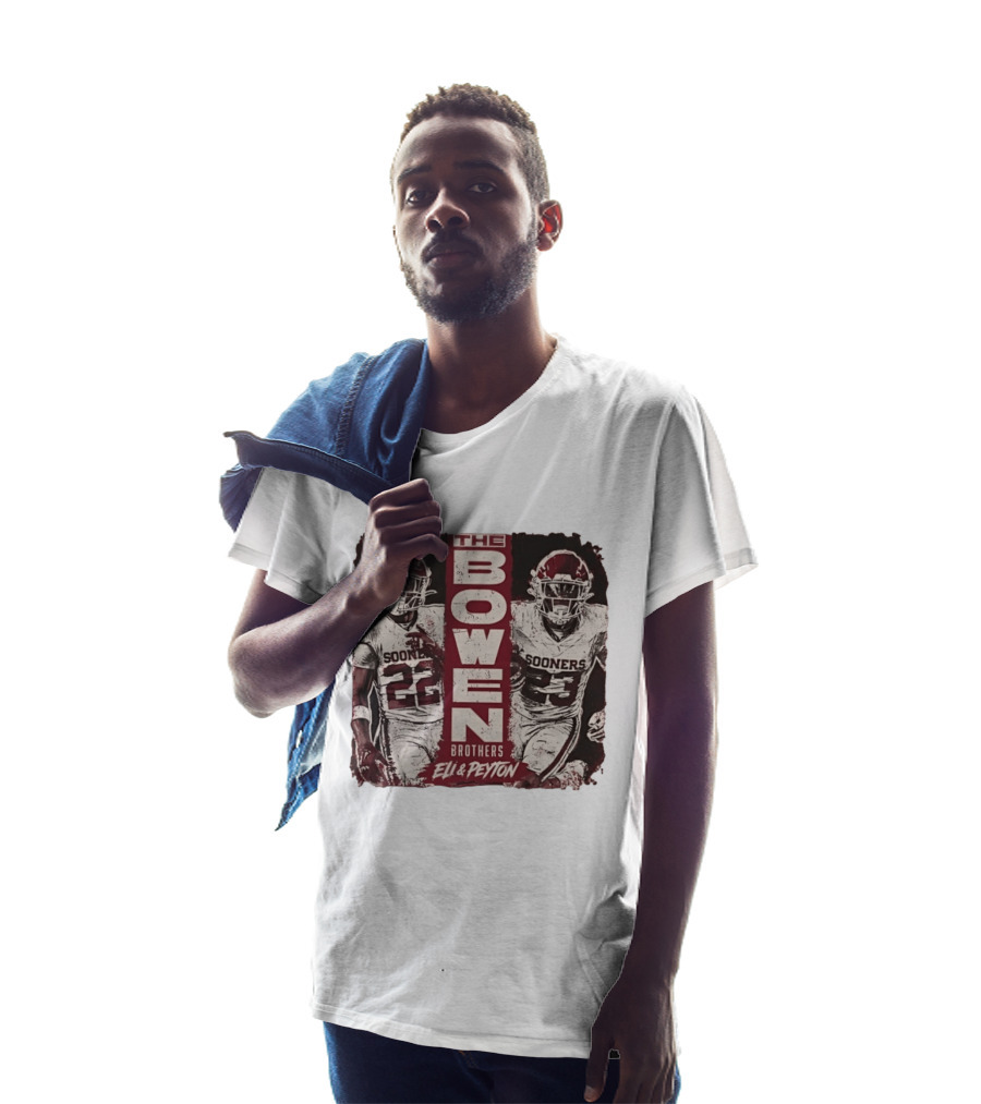 Oklahoma Sooners The Bowen Brothers Eli & Peyton Football Team T-Shirt