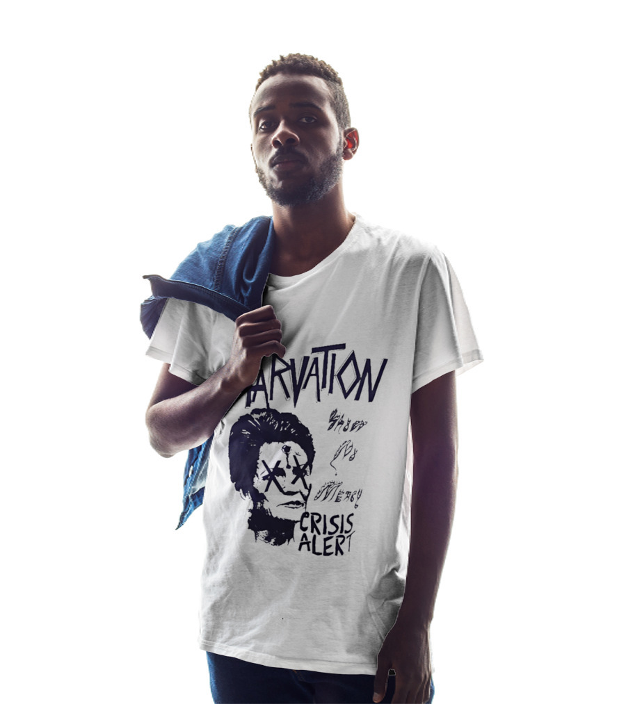 Starvation Sheer Mercy Crisis Alert T-Shirt