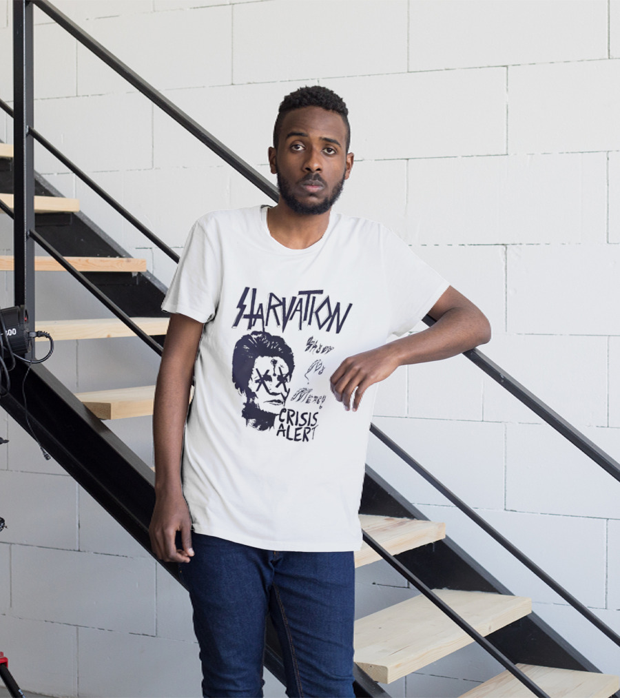 Starvation Sheer Mercy Crisis Alert T-Shirt
