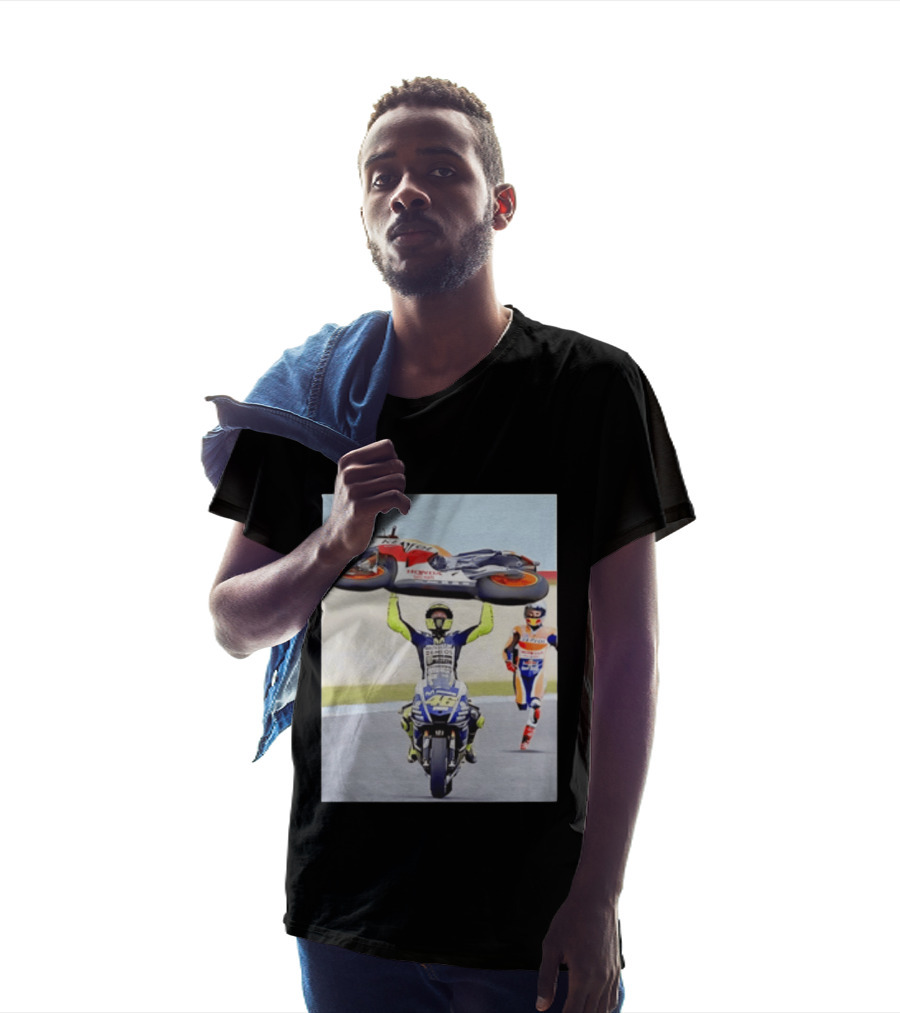 Valentino Rossi Honda MotoGP 46 Victory Celebration 2026 T-Shirt