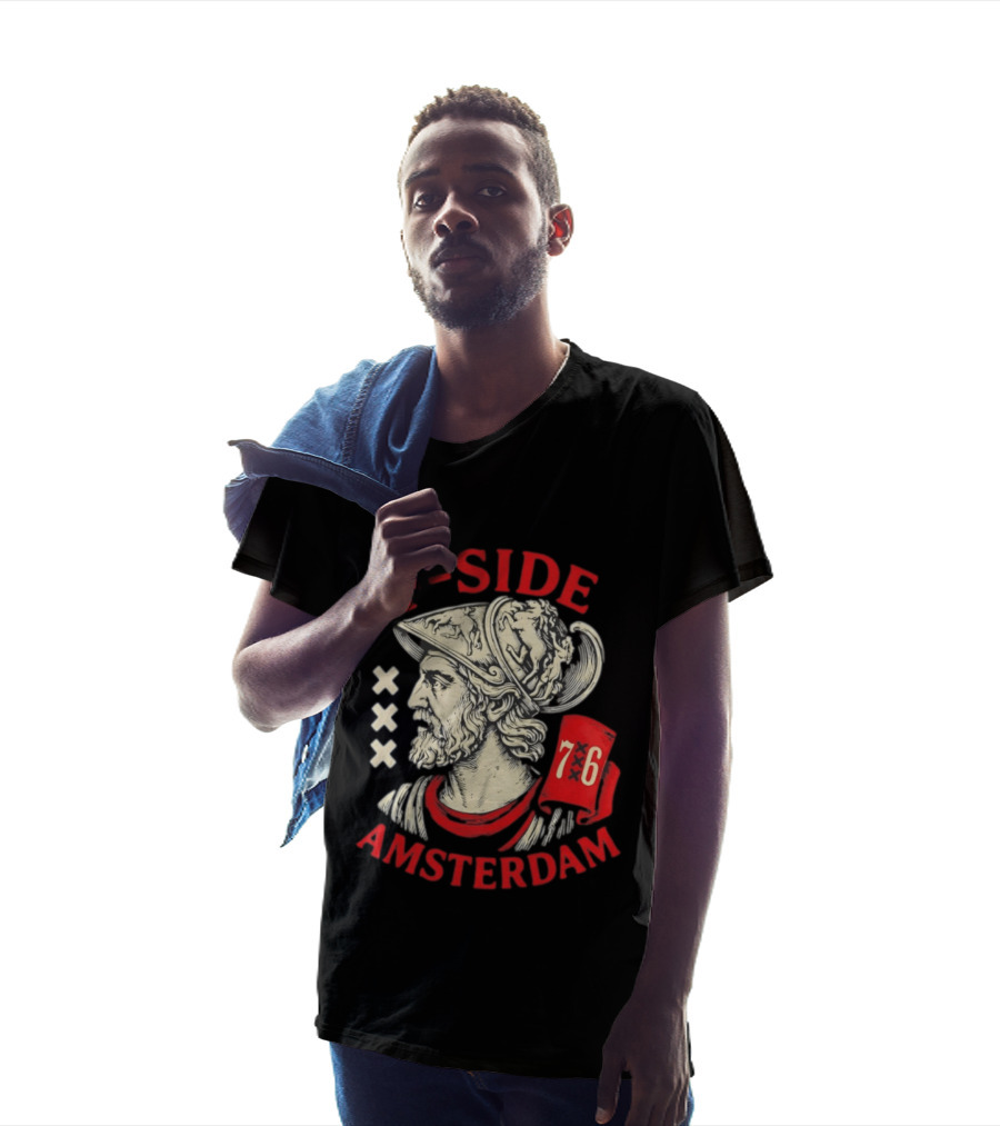 F Side Amsterdam Warrior Helmet 76 T-Shirt