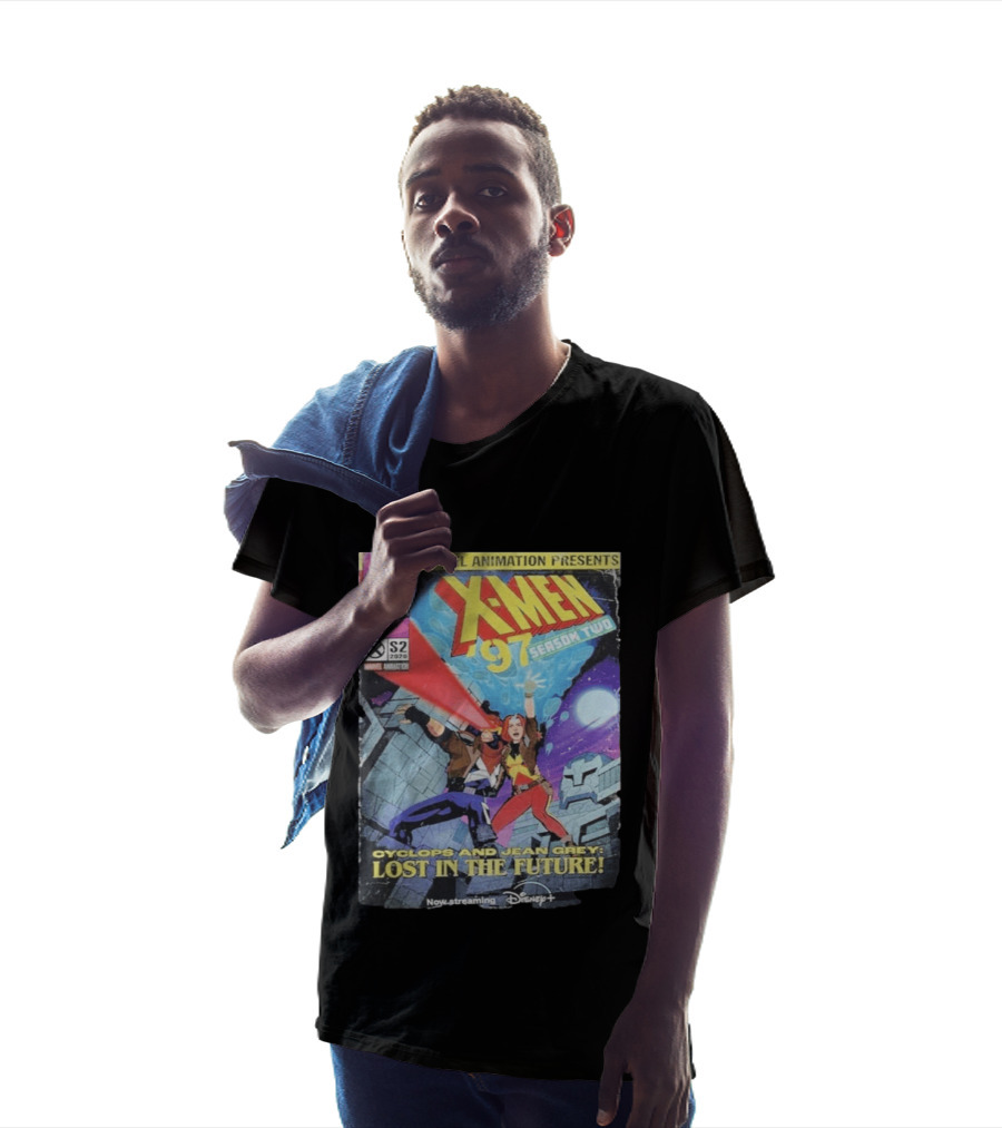 X Men 97 Season 2 Cyclops And Jean Grey Lost In The Future Time Travel Streaming On Disney Plus T-Shirt
