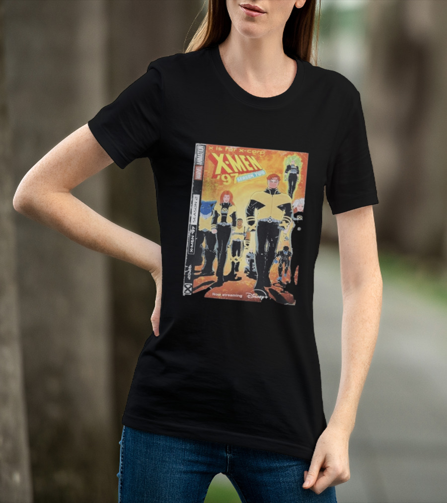 X Men 97 Season 2 X Corp Costumes Polaris Marvel Animation Disney Plus T-Shirt