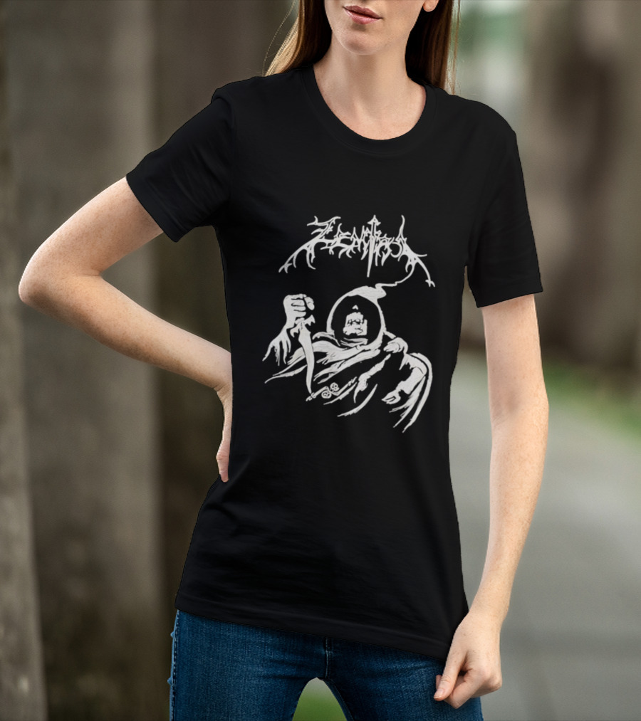 Zentihia Grim Reaper With Dagger T-Shirt