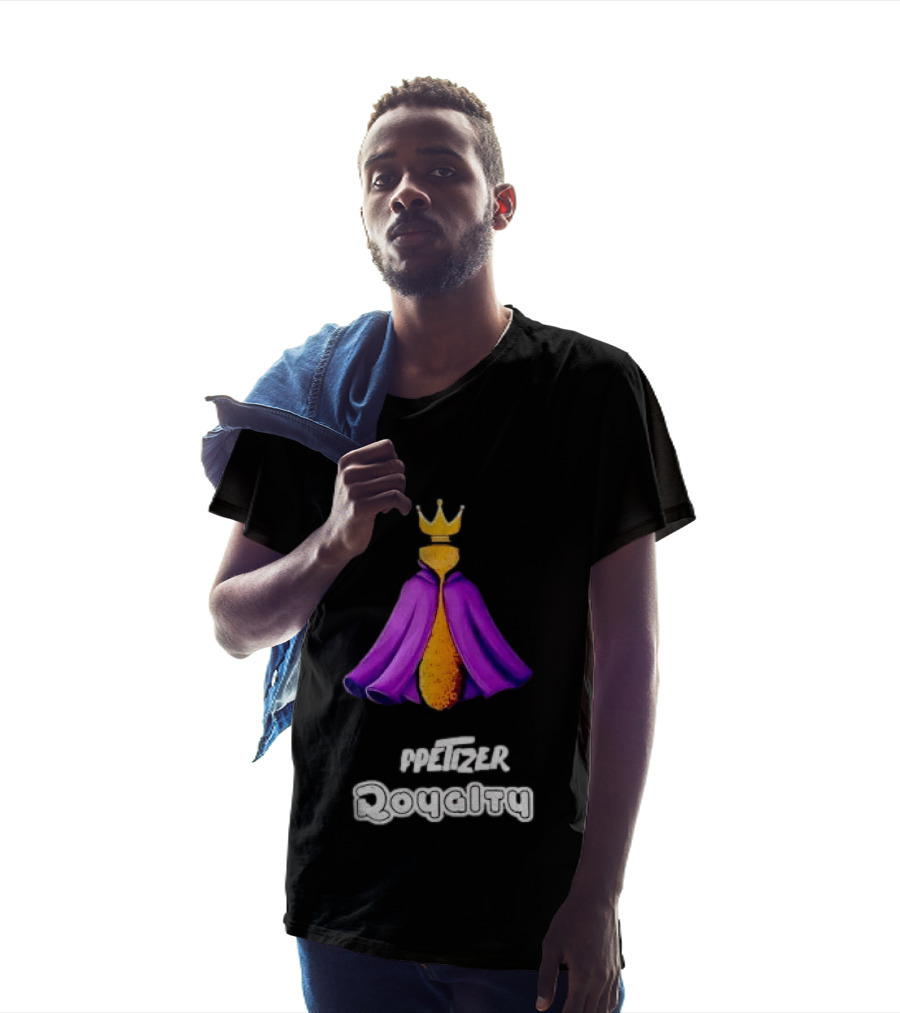 Crowned Nugget Appetizer Royalty Kingscape T-Shirt