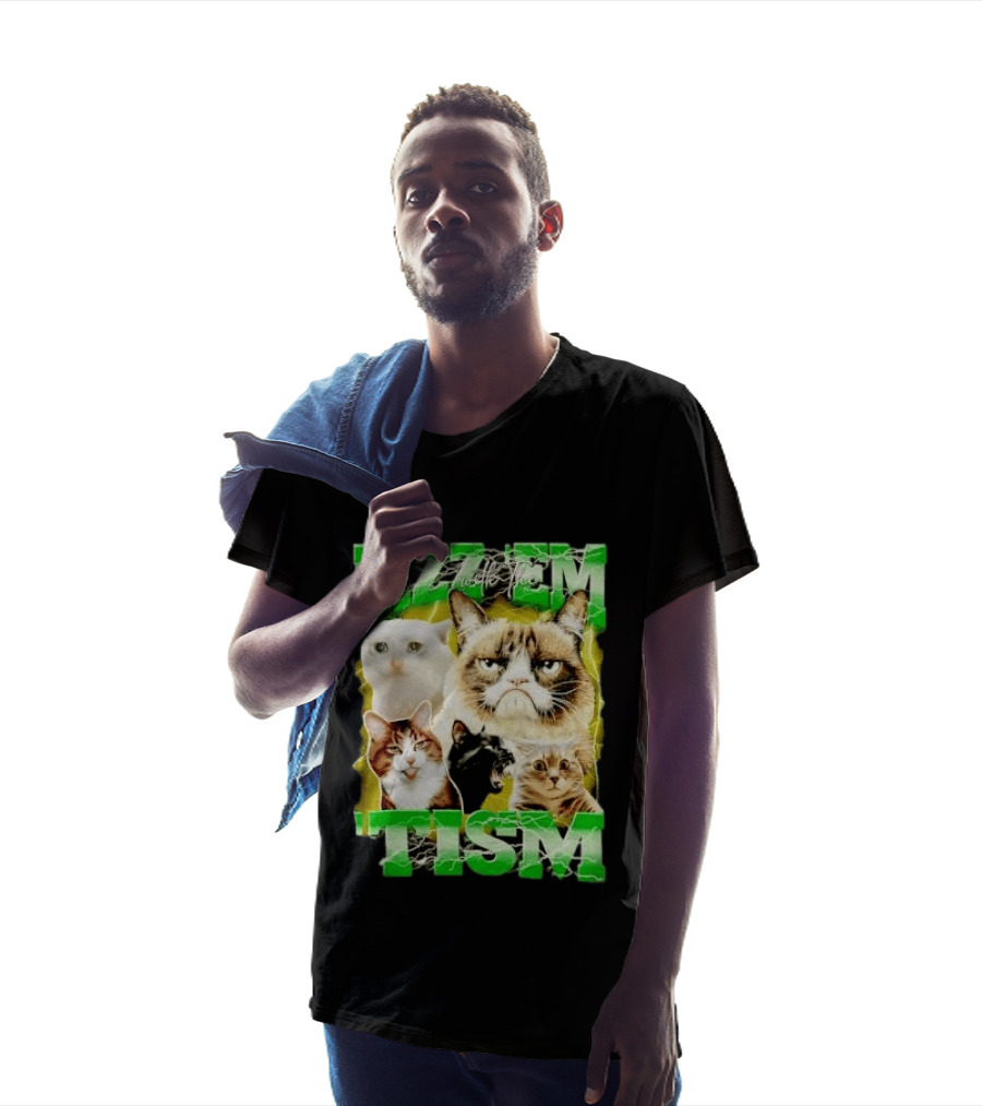 Rizz 'em With The 'Tism Cats Internet Meme T-Shirt
