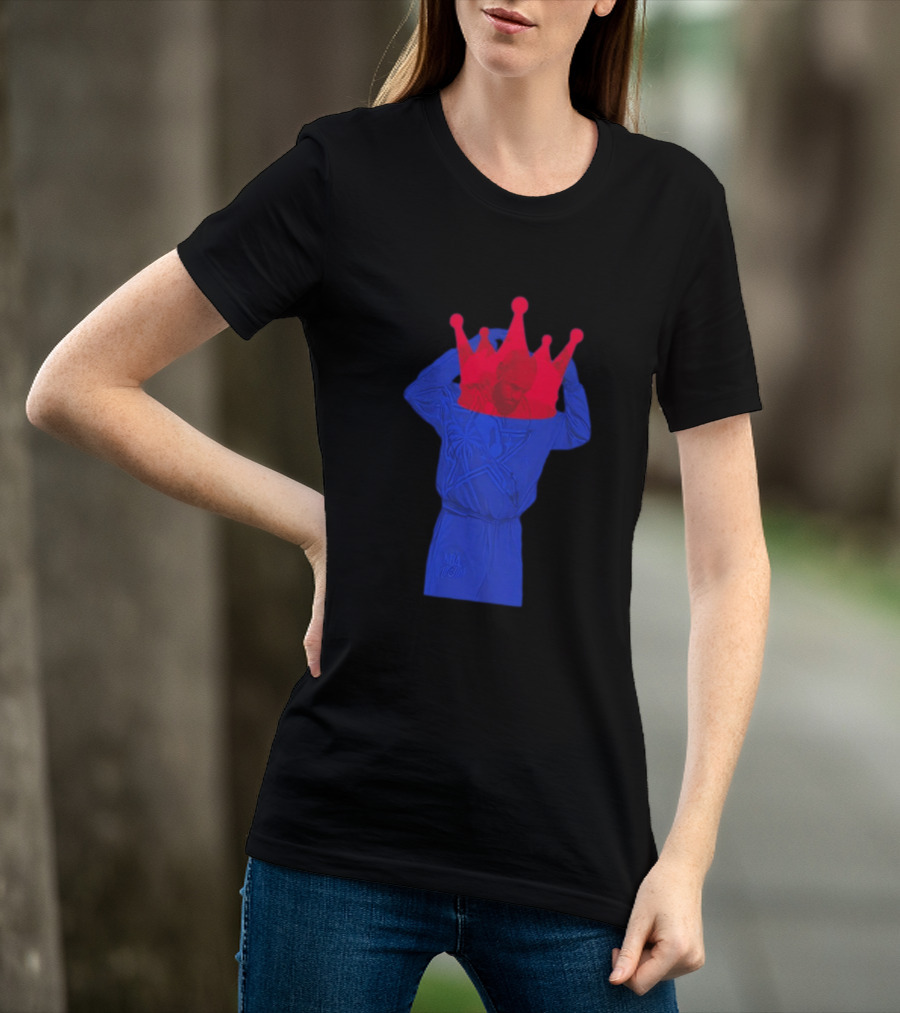 LeBron James NBA Finals 76ers King And Crown T-Shirt