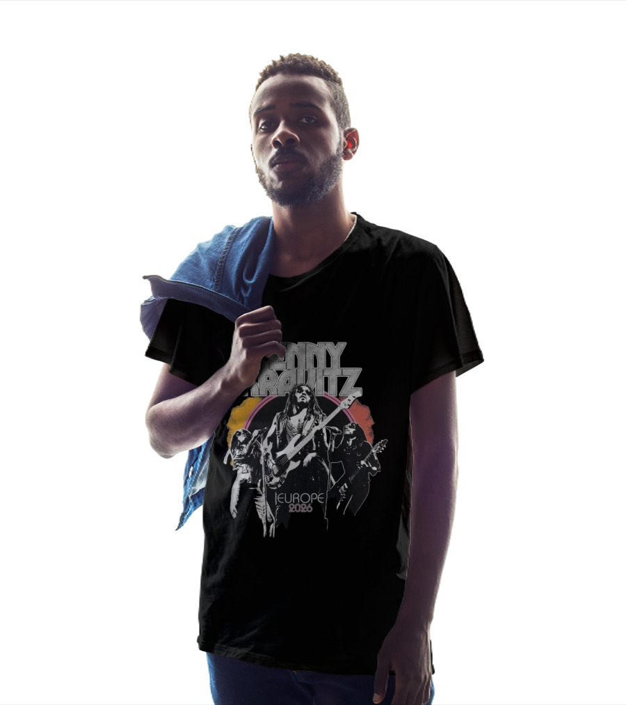 Lenny Kravitz 2026 Tour Europe Retro Rock T-Shirt