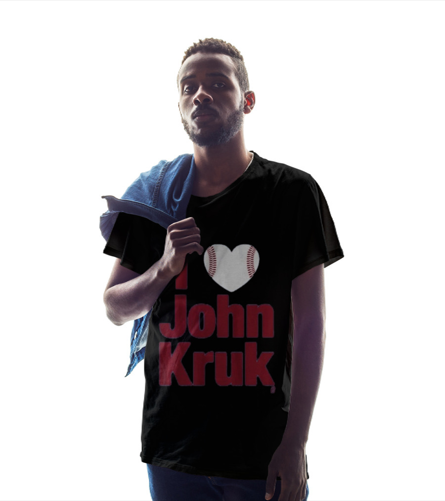 I Heart John Kruk Baseball Fan Favorite T-Shirt