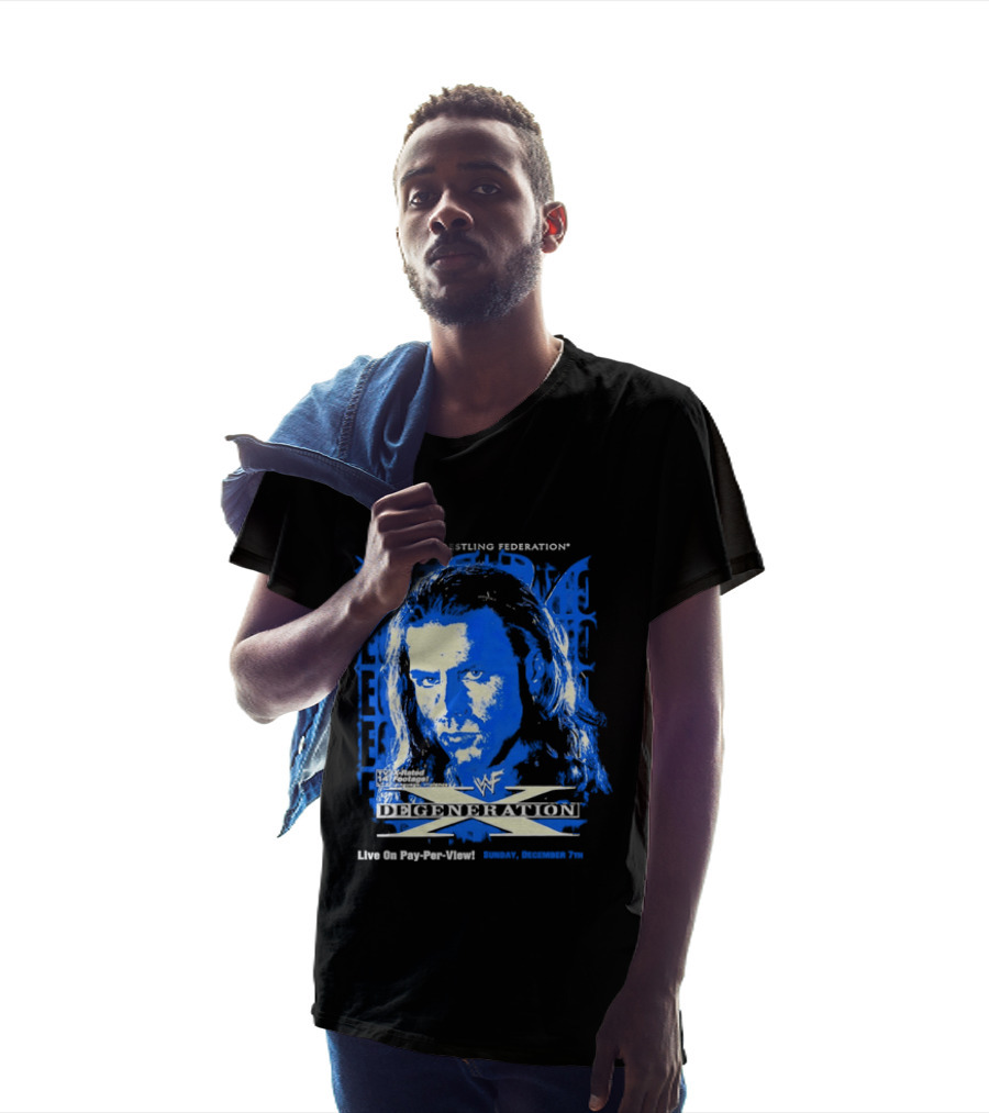 World Wrestling Federation DX Shawn Michaels D Generation X In Your House Pay Per View T-Shirt