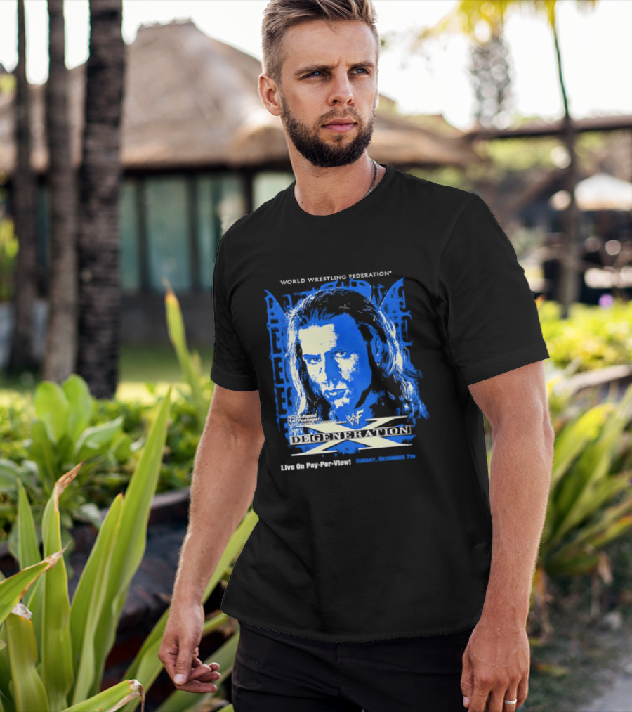 World Wrestling Federation DX Shawn Michaels D Generation X In Your House Pay Per View T-Shirt