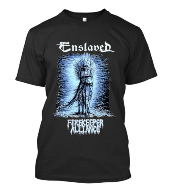 Enslaved Firekeeper Alliance Heavy Metal Band T-Shirt