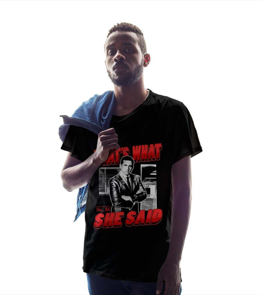 Michael Scott That's What She Said The Office Comedy T-Shirt